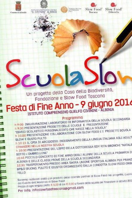 Sapori e progetti Festa di fine anno con Slow Food