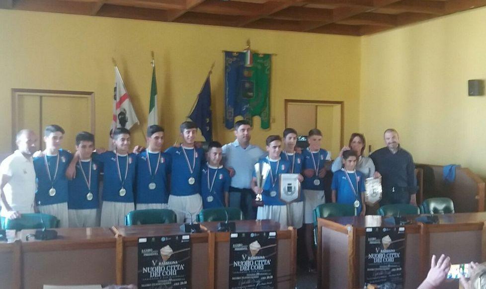 Il Comune celebra la vittoria degli atleti del Borrotzu 