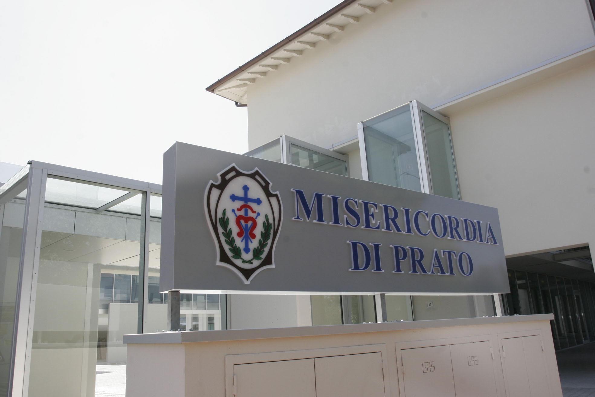 La sede della Misericordia di Prato