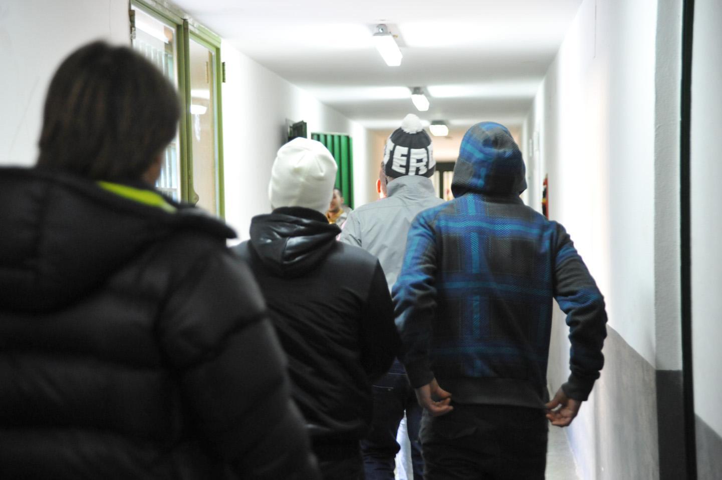 L'interno del carcere minorile di Quartucciu