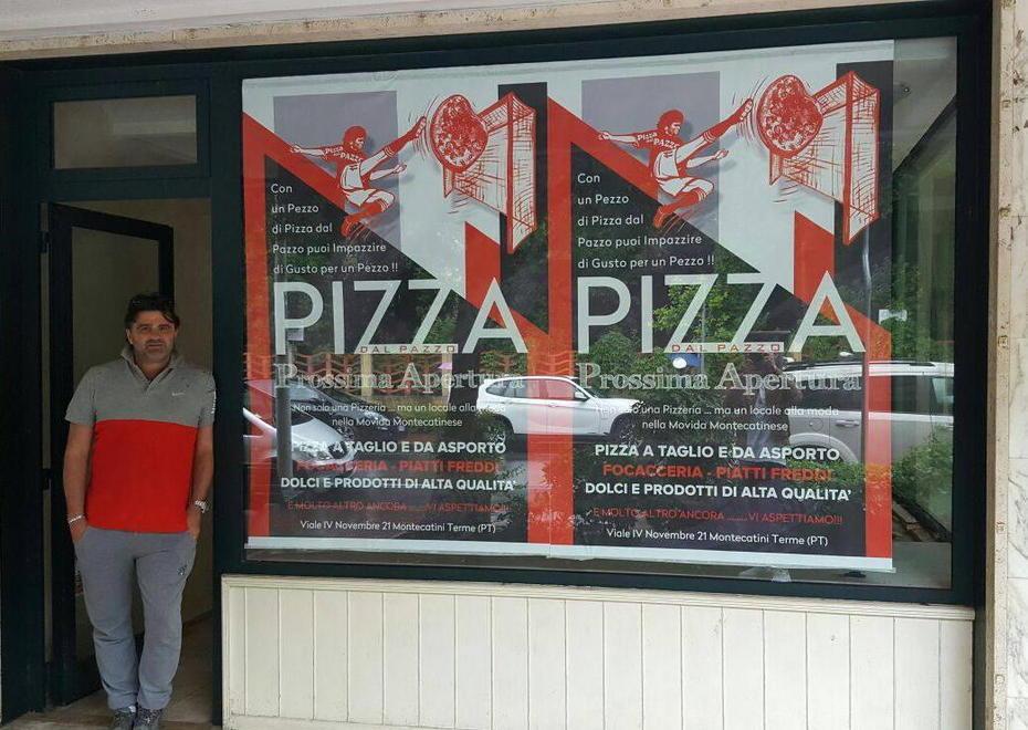 Nel viale della “movida” sbarca la Pizza del Pazzo 