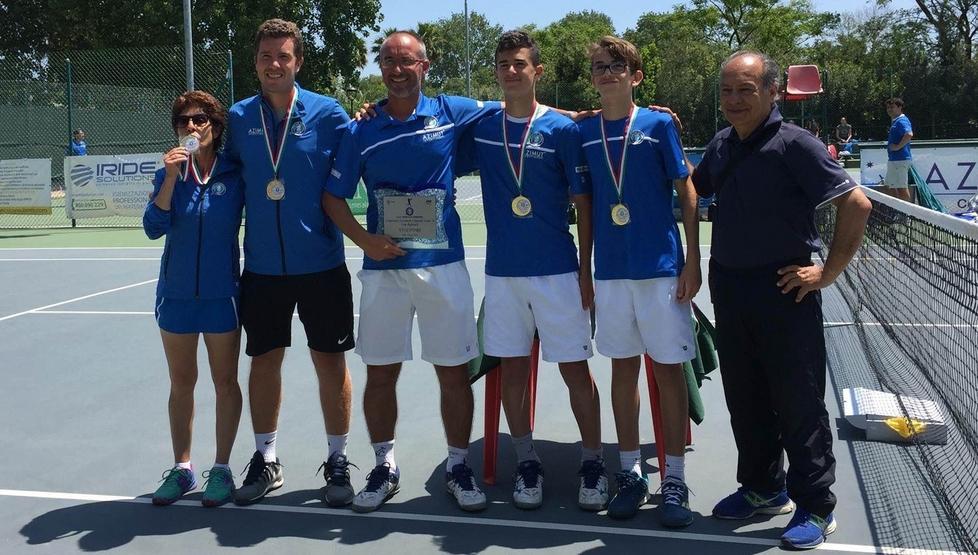 Tc Terranova, under 16 campioni sardi 