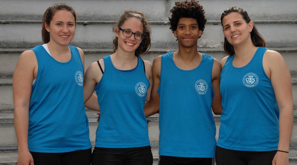 Quattro moschettieri rappresentano il Cus ai tricolori di atletica 