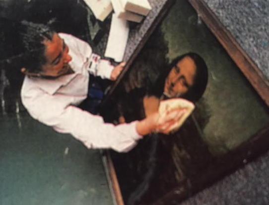 Sandra Roca Rey e il tocco magico che ha sfiorato la Gioconda 