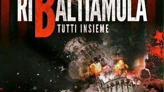 Il fotomontaggio pubblicato nel post dei tifosi foggiani