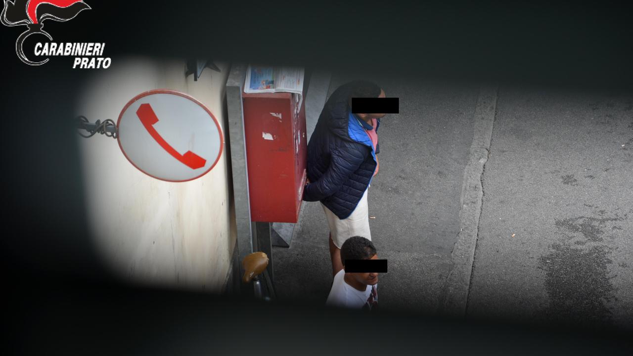 La cassetta delle lettere usata come nascondiglio della droga