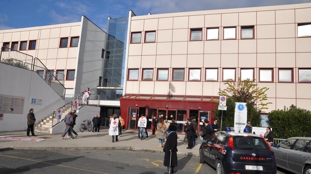 L'esterno dell'ospedale