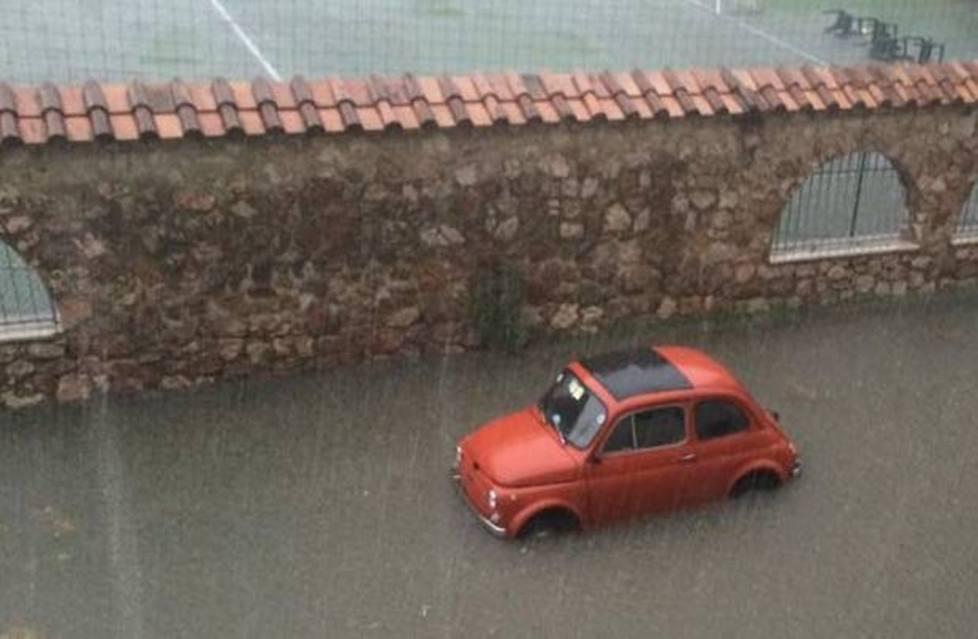 Caduti 80 millimetri in meno di 60 minuti