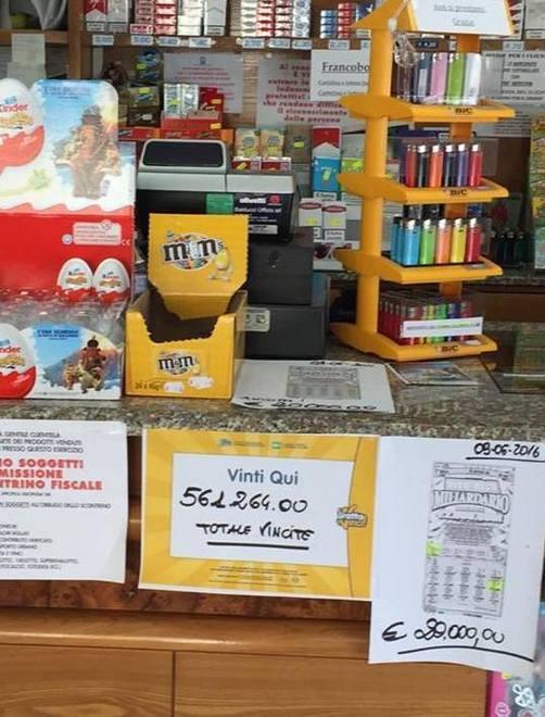 Al bar Stadio una cliente porta a casa ventimila euro