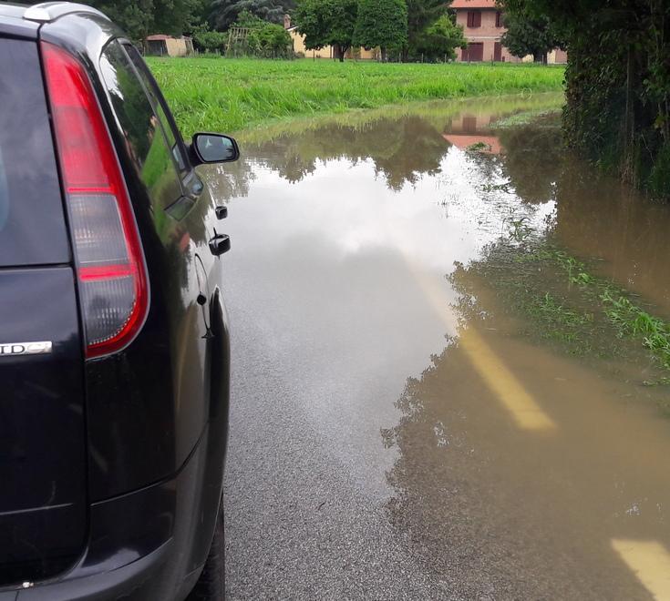 Sommersa anche via Mingozzi