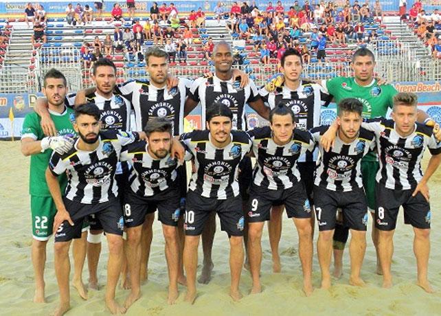 La squadra del Viareggio beach soccer