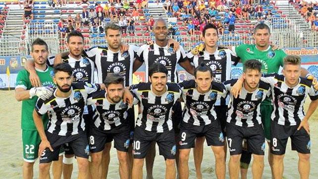 La squadra del Viareggio beach soccer
