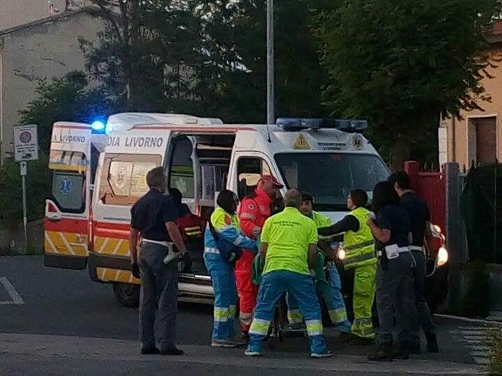 Un'ambulanza della Misericordia 