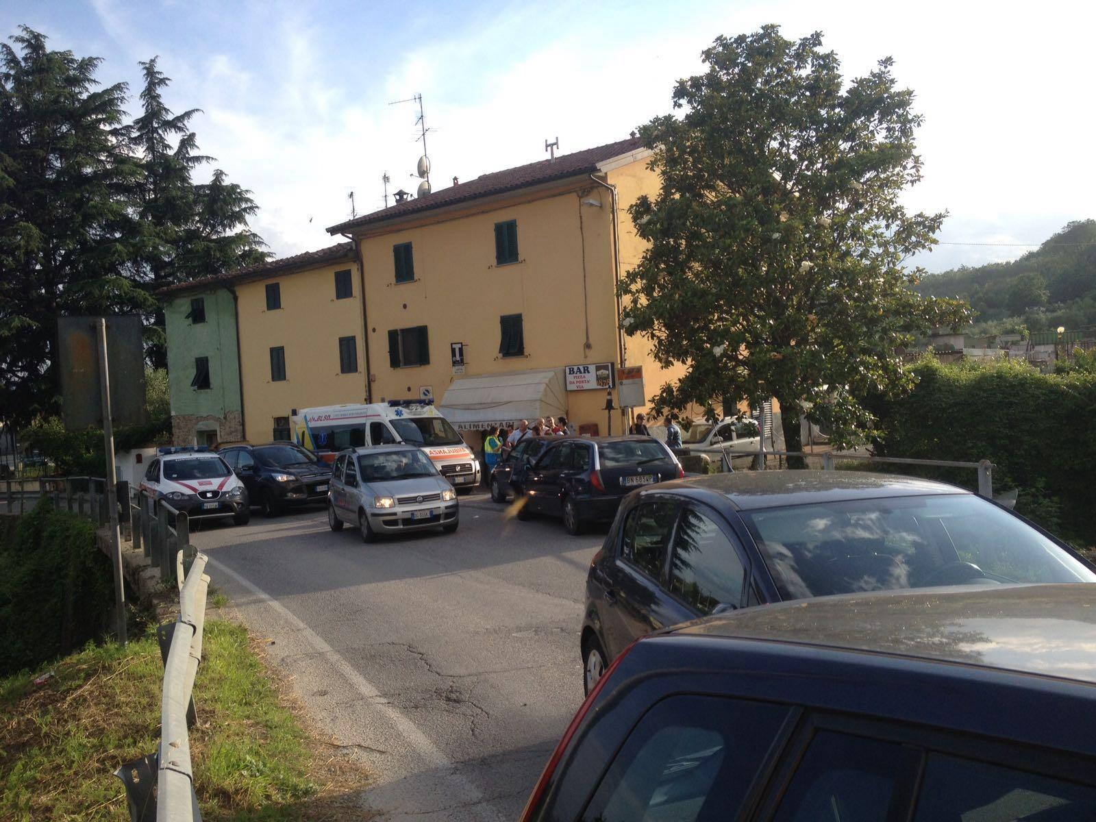 L'incidente in via di Valdibrana