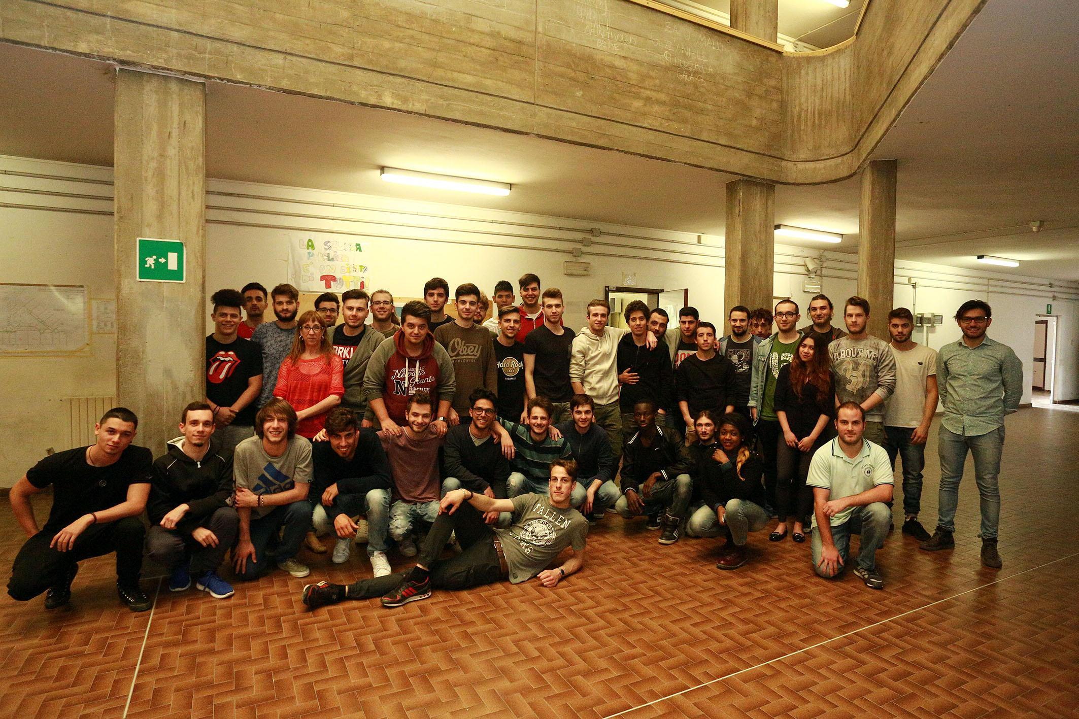 I ragazzi del Ferraris (foto agenzia Sestini)