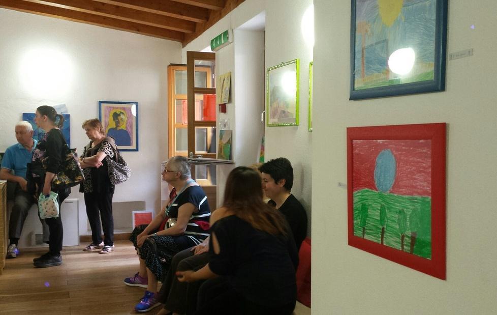 In mostra i lavori artistici dei pazienti del centro diurno