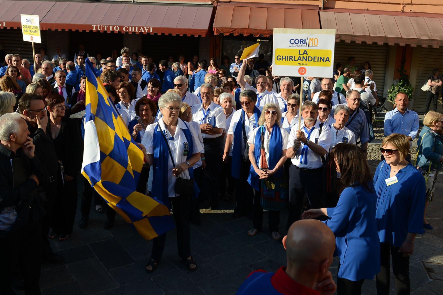 Uno dei gruppi di Coriamo
