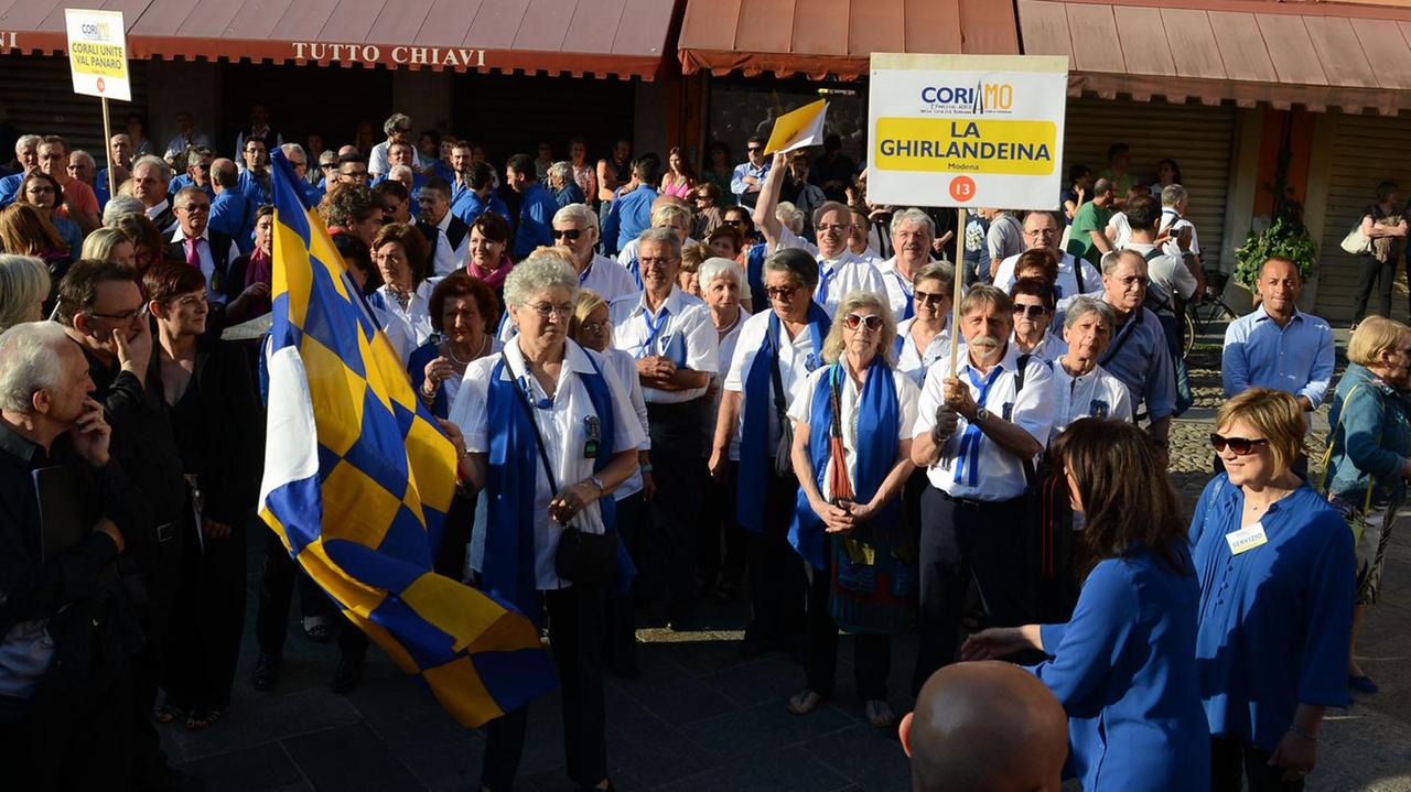 Uno dei gruppi di Coriamo
