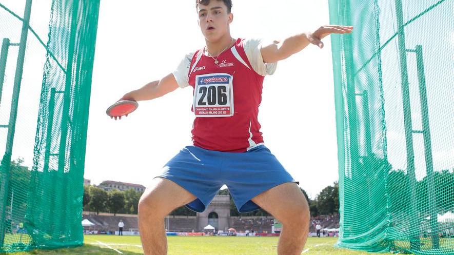 Marinai vicecampione italiano juniores nel disco