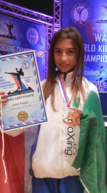 Irene e la kick boxing: «Amore al primo colpo» 