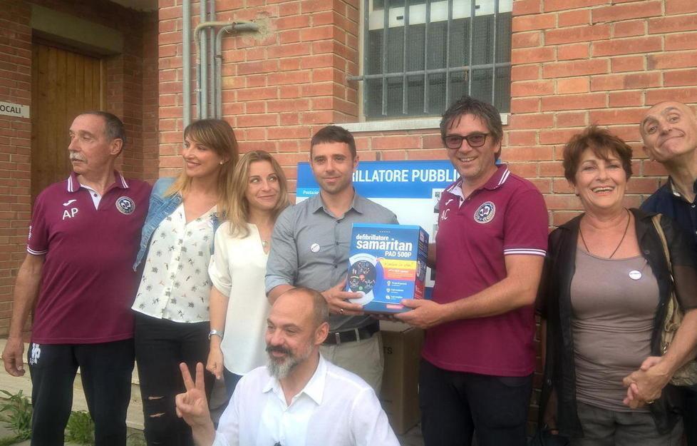 A Villanova il defibrillatore... a 5 stelle 
