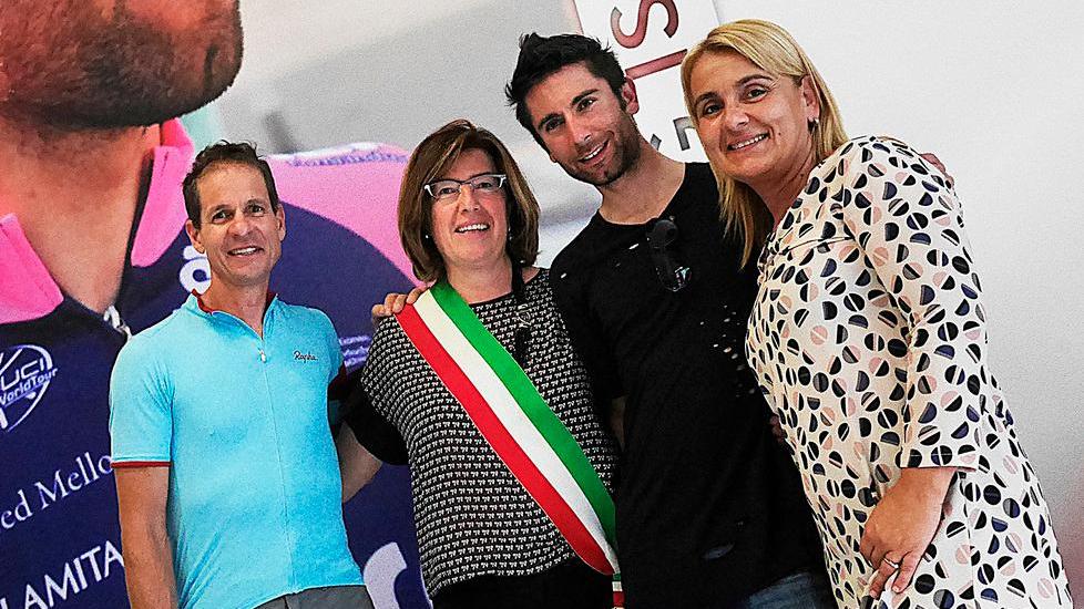 Ulissi, un paese in festa per il suo campione