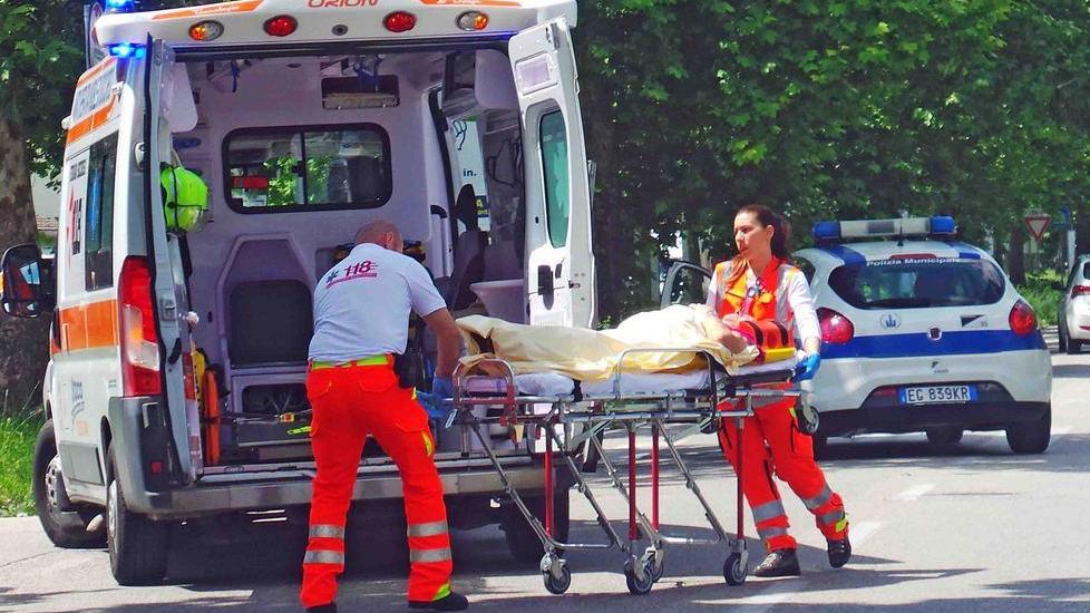Incidente, un ferito all’ospedale