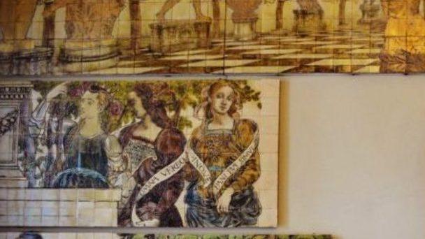 Un tesoro spunta sul soffitto del Castello