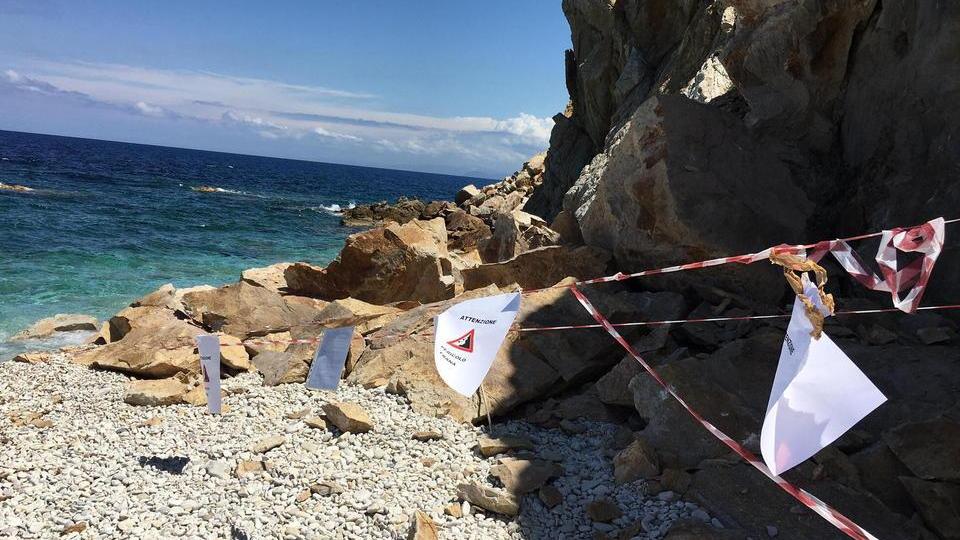 Frane sulla costa, la mappa del rischio