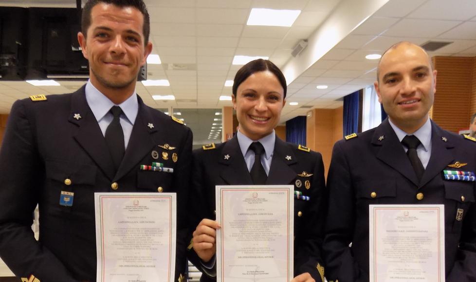 Tre attestati per le operazioni aeree 