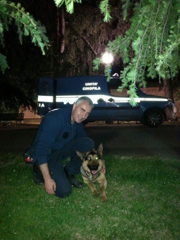 Pando, il cane antidroga della Polizia 
