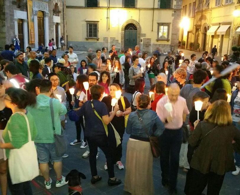 Strage di Orlando, fiaccolata in centro