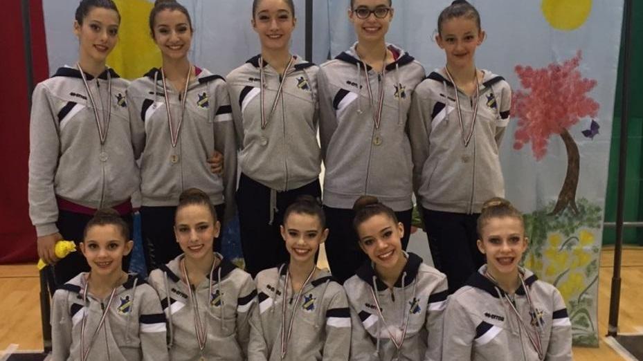 Ritmica. La Panaro 21ª a Pesaro nel campionato d’insieme
