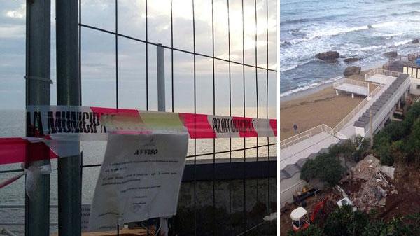 Bagni Italia, sequestrato cantiere