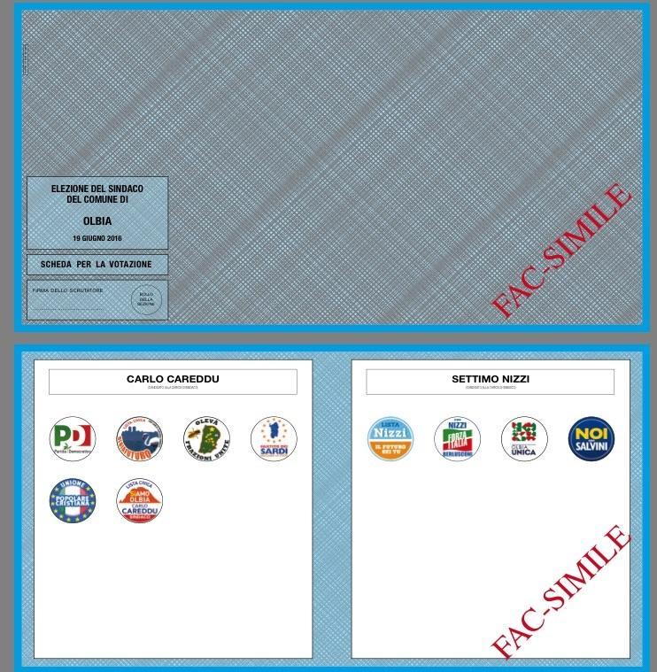 La scheda elettorale del ballottaggio