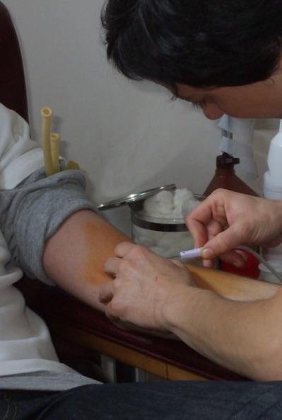 Raccolta di sangue per il centro trasfusionale dell’Asl
