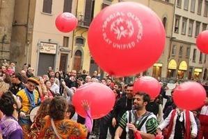 Una performance per dire no ai femminicidi