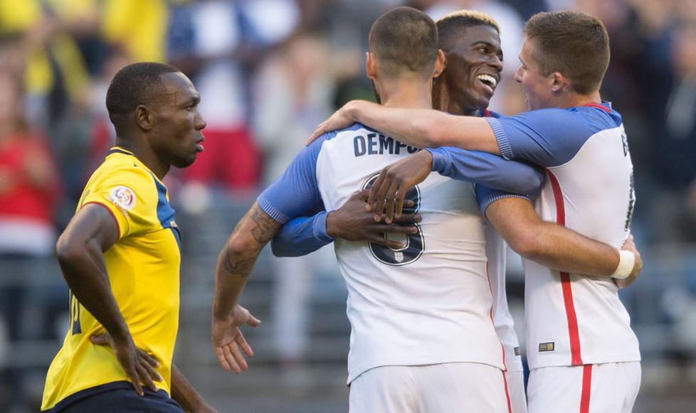 Ecuador ko, gli Usa a sorpresa in semifinale