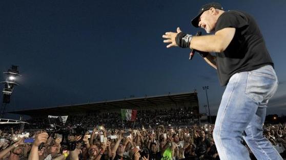 Vasco Rossi, uno show vulcanico a Lignano