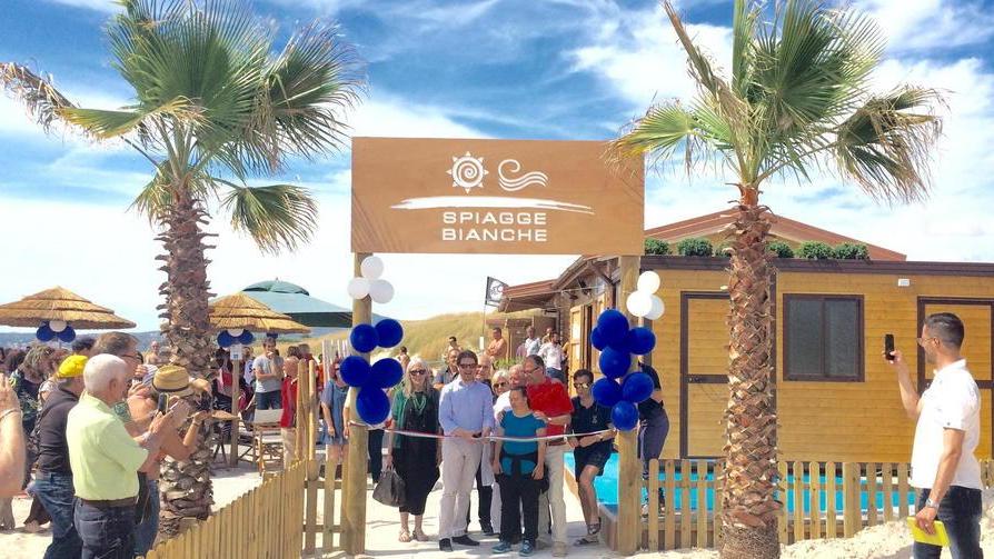 Movida alle Spiagge Bianche: ecco il nuovo Punto azzurro - Foto