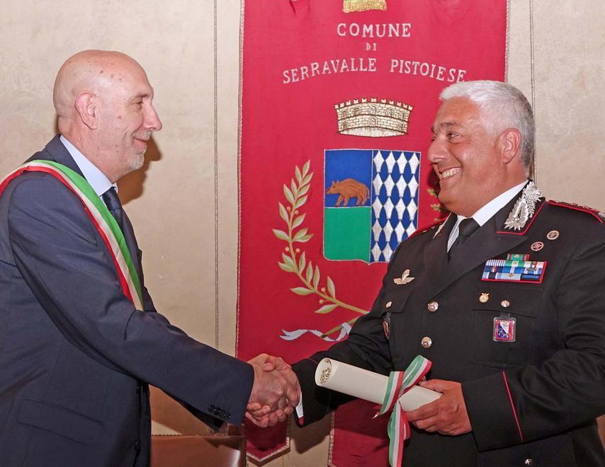 Cittadinanza onoraria ai carabinieri