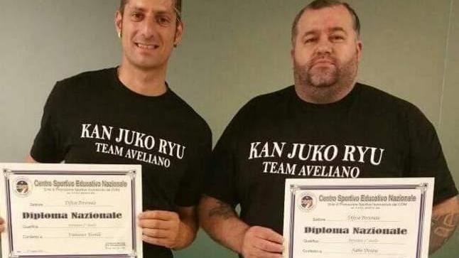 Fiorelli e Troiani diplomati in una difficile tecnica di difesa