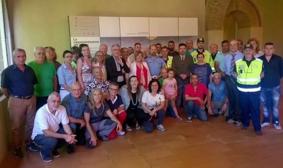 Volontari della sicurezza: un premio ai 37 debuttanti
