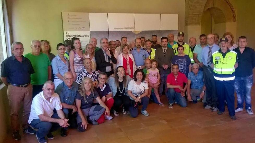 Volontari della sicurezza: un premio ai 37 debuttanti