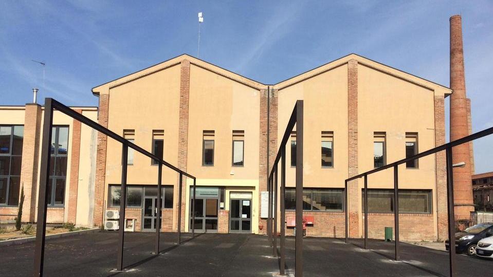 Una veduta degli edifici del Polo Magona a Cecina