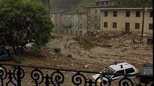 L'alluvione di Cardoso del 1996