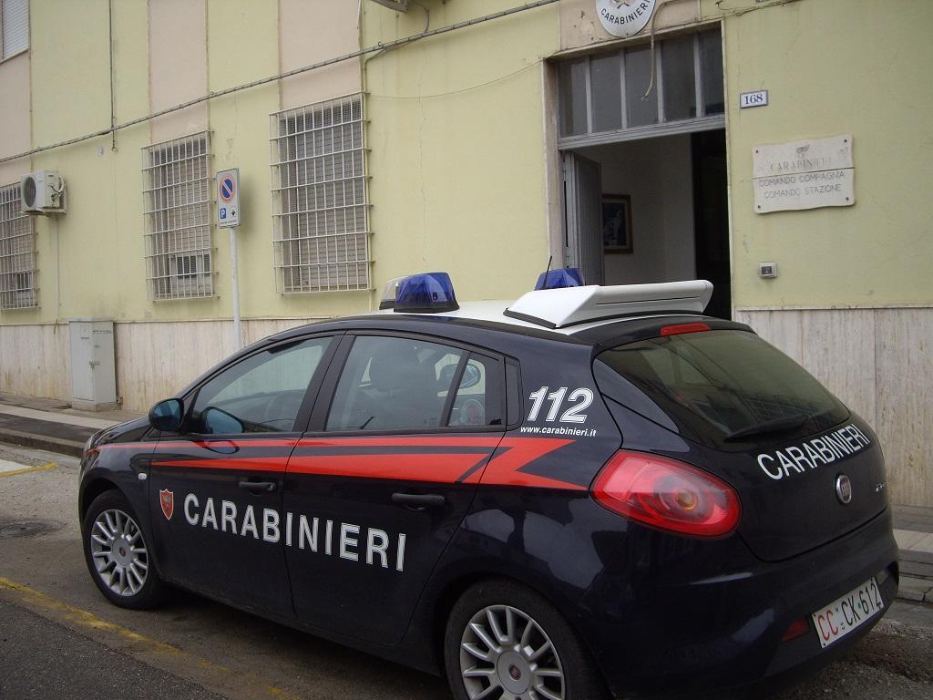 La caserma dei carabinieri di Villamar