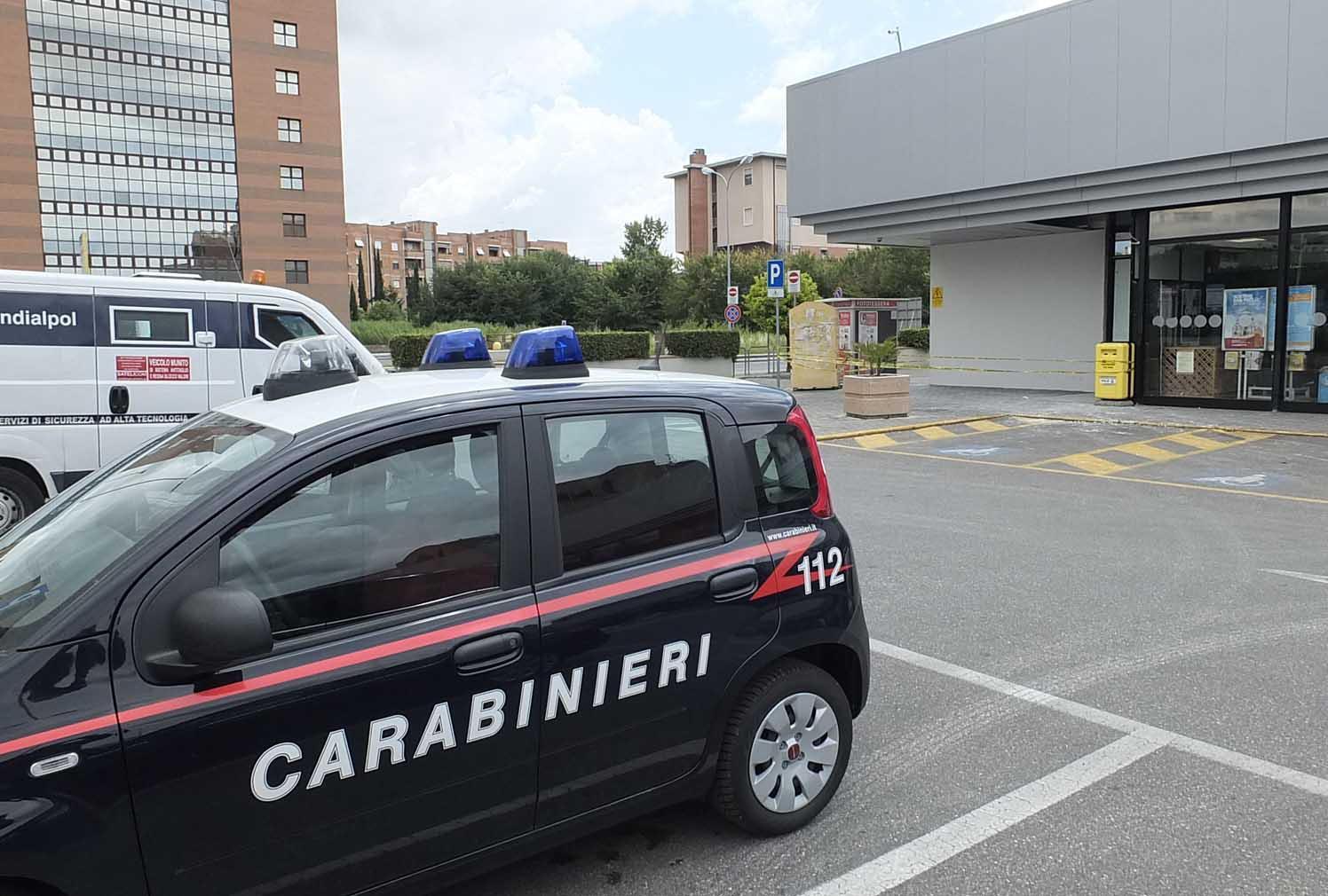 Una pattuglia dei carabinieri
