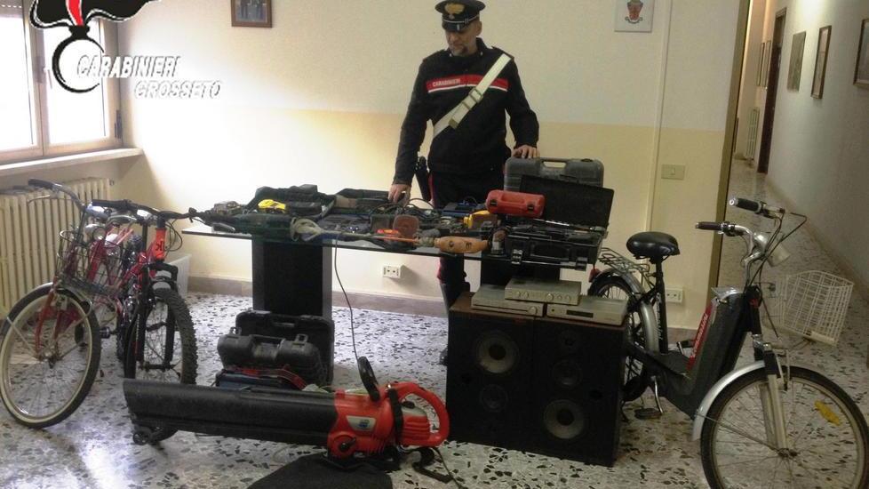 Recuperato un camion pieno di refurtiva