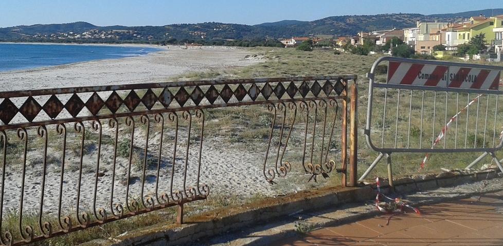 Cantieri a La Caletta il sindaco Farris ha dato il via ai lavori 